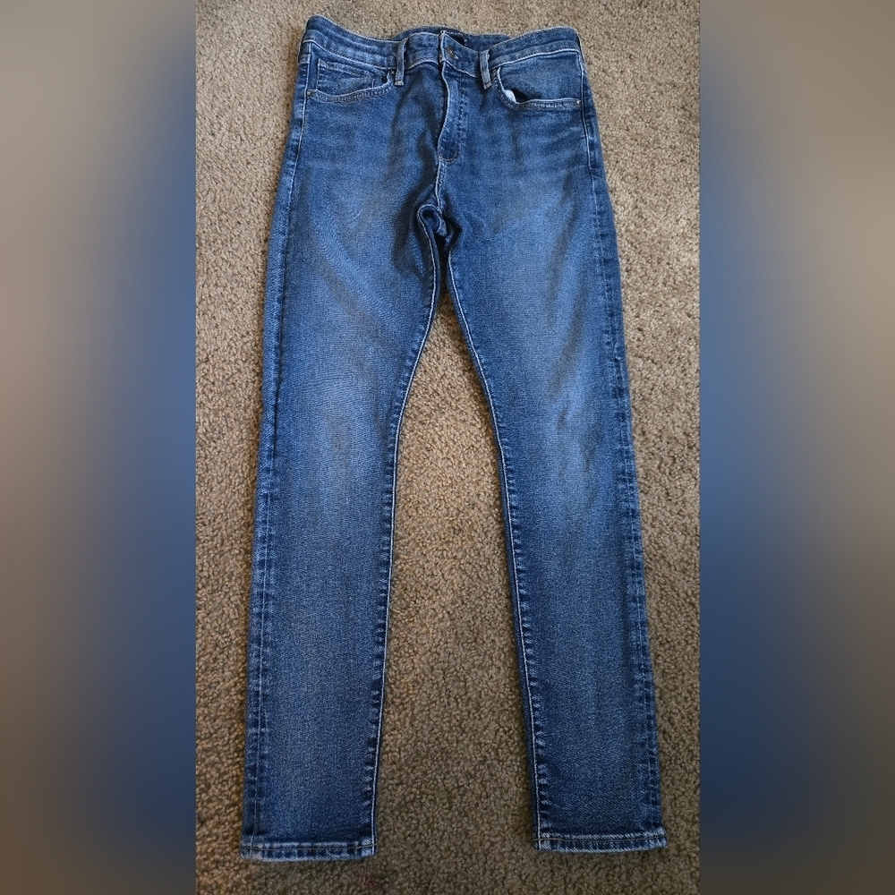 Levis Women 721 High Rise Skinny Made And Crafted Japanese Jeans Size 31/30